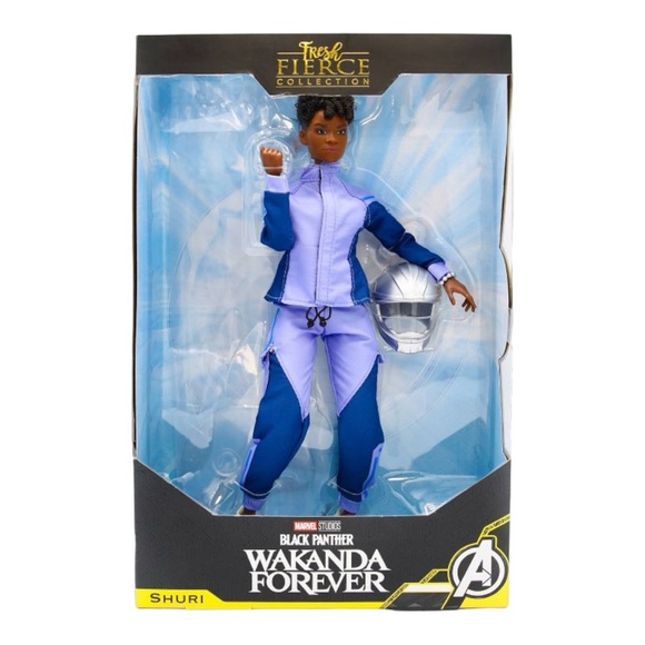 Marvel Black Panther Wakanda Forever Shuri Fashion Doll - Picture 1 of 7